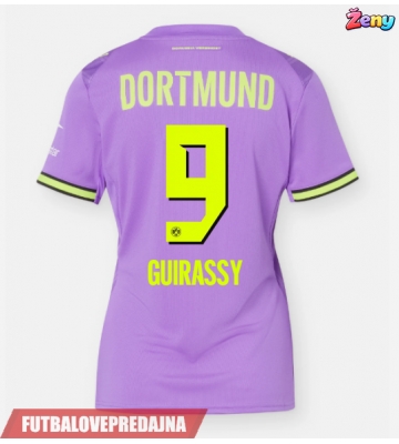 Lacne Ženy Futbalové dres Borussia Dortmund Serhou Guirassy #9 2026-27 Krátky Rukáv - Tretina